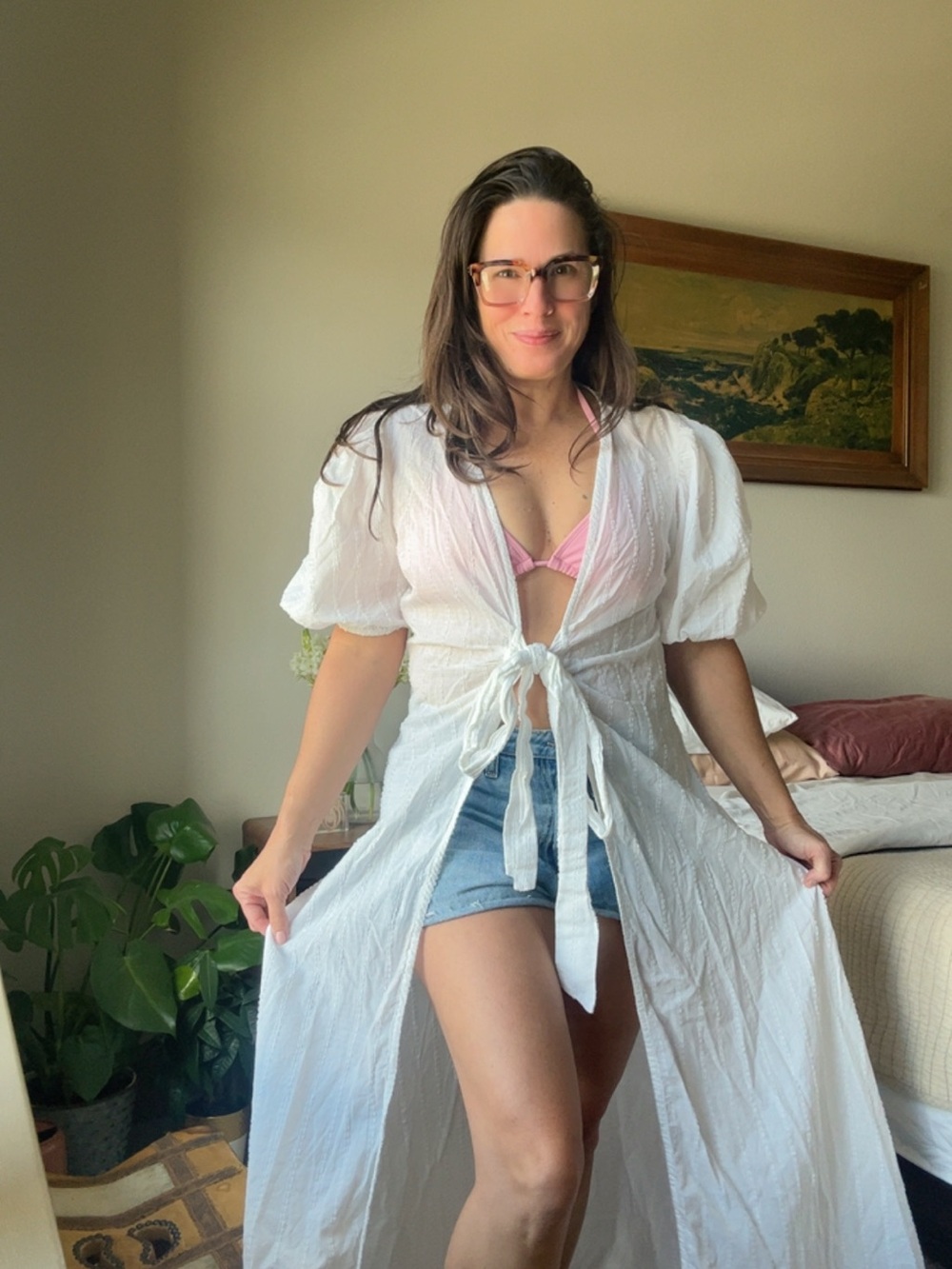 white kimono